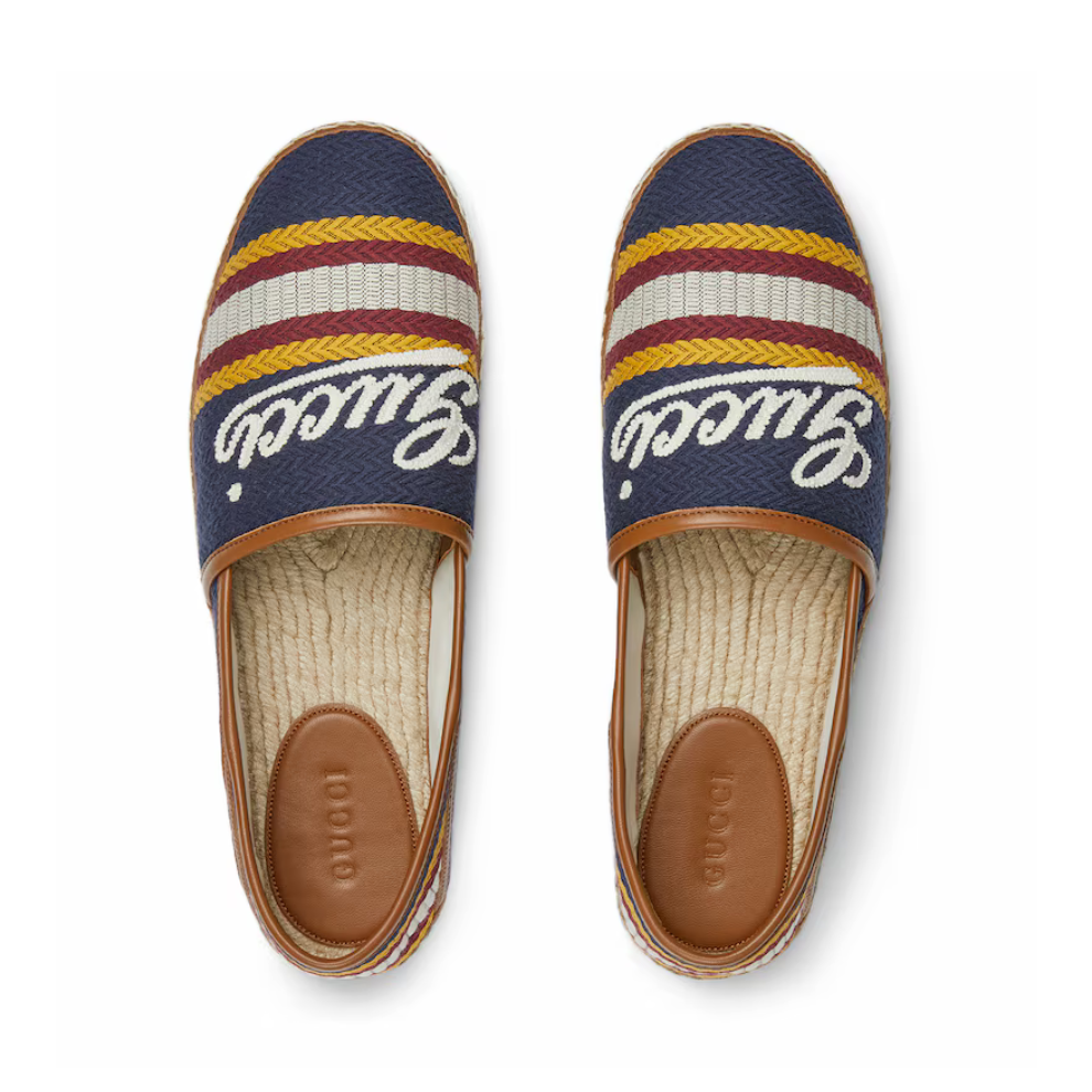 Gucci Men's espadrille with Gucci script