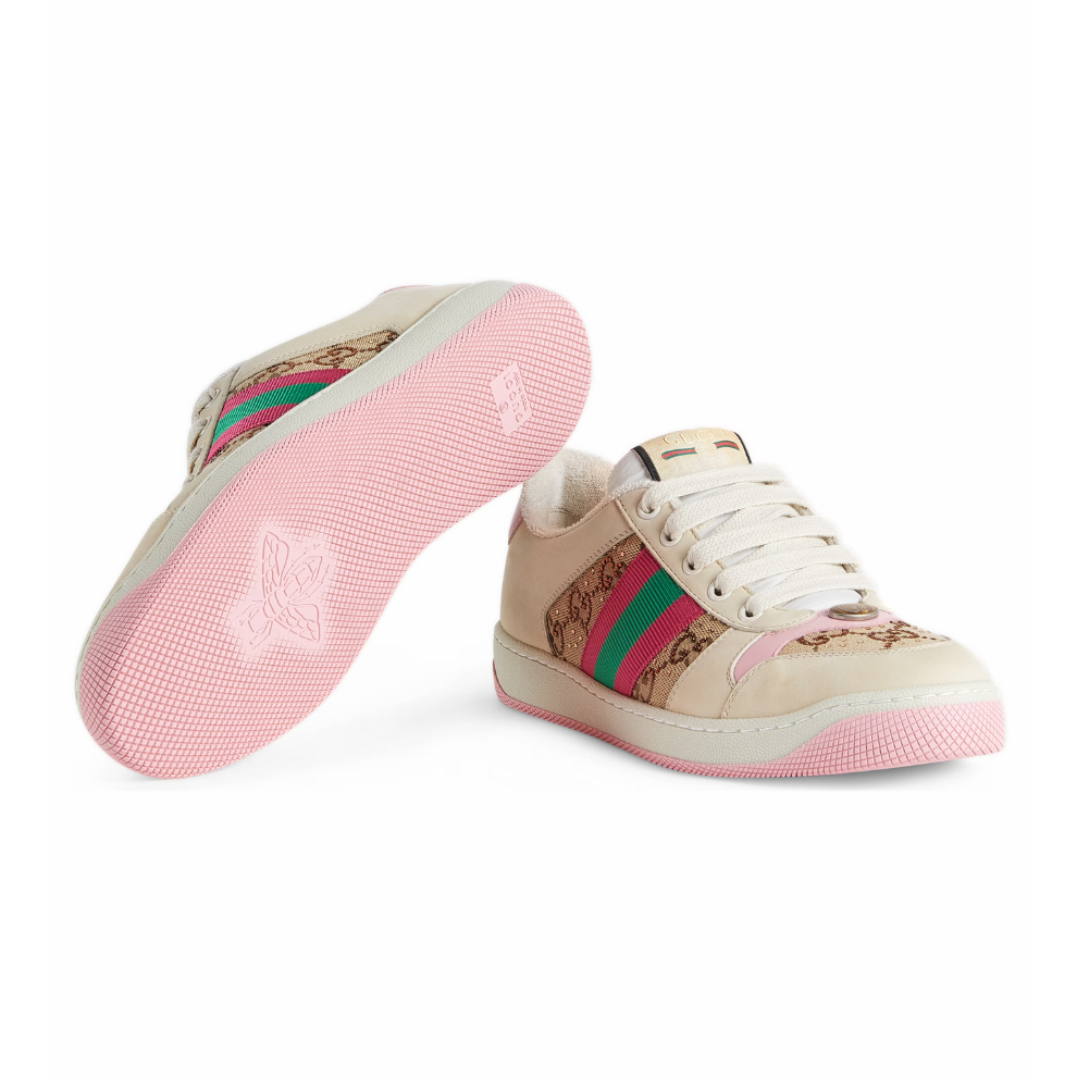 GUCCI SCREENER TRAINER WITH CRYSTALS