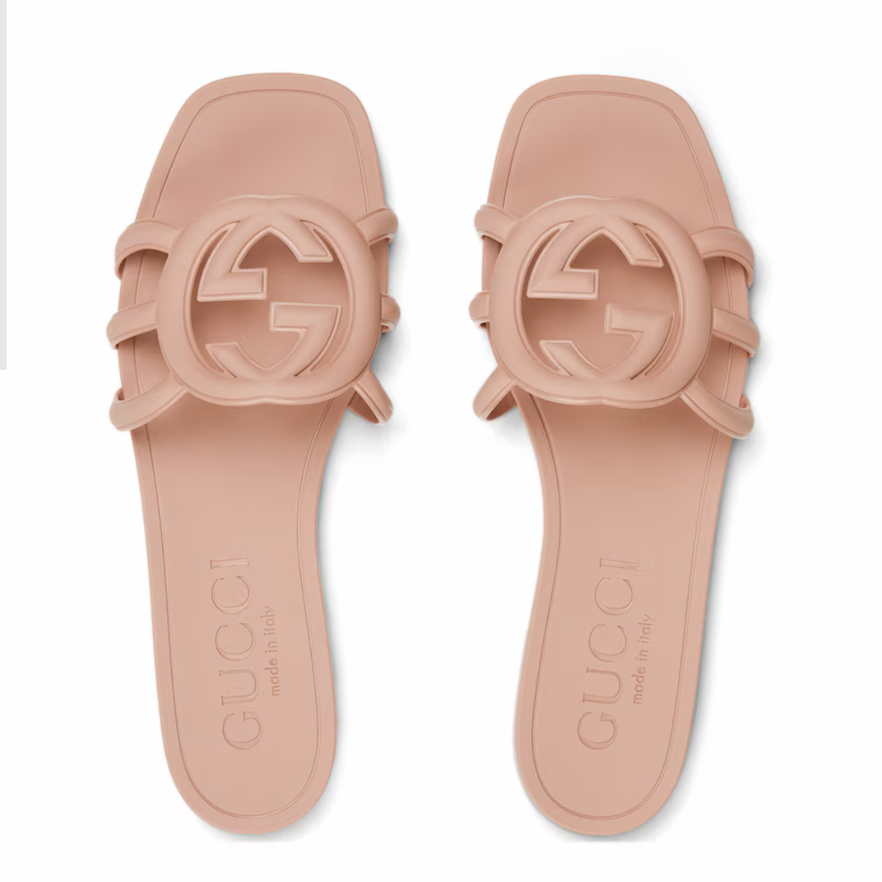 Gucci Women's Interlocking G slide sandal
