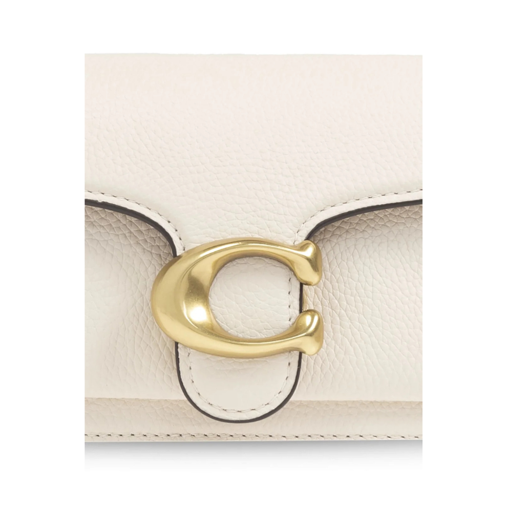 Coach Tabby 20 Logo Plaque Shoulder Bag