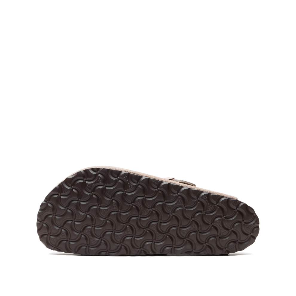 Birkenstock Boston Soft Footbed "Suede Taupe"