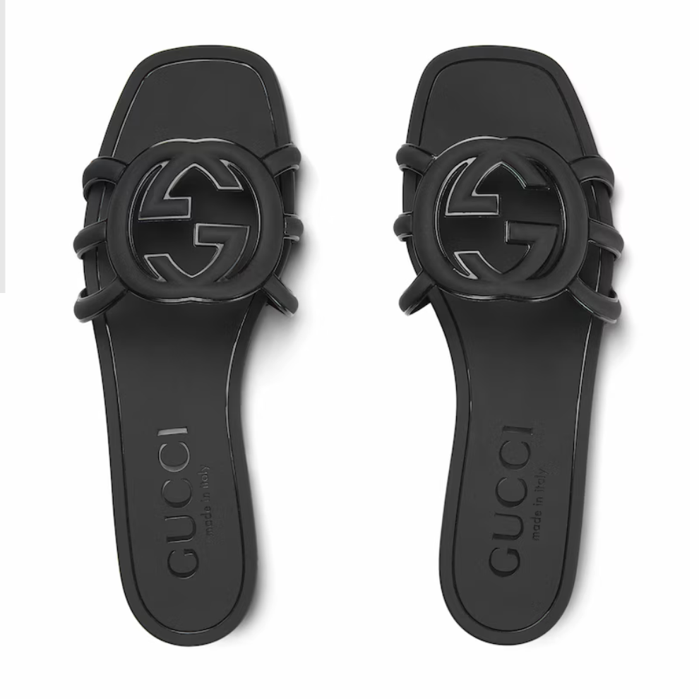 Gucci Women's Interlocking G slide sandal