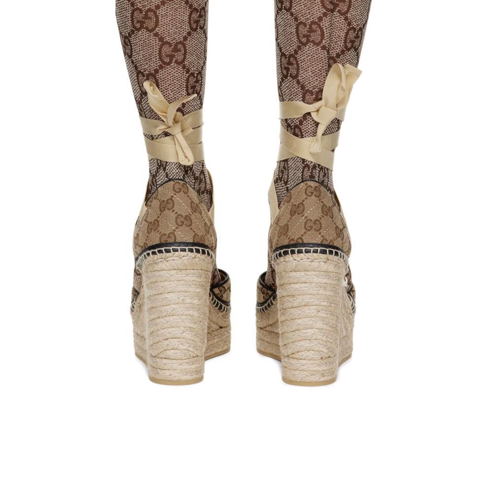 GUCCI Beige GG Espadrilles