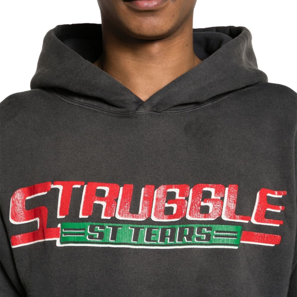 SAINT MXXXXXX Struggle Tears cotton hoodie