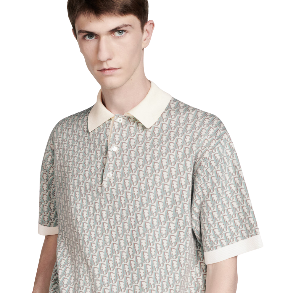 Christian Dior Oblique Polo Shirt