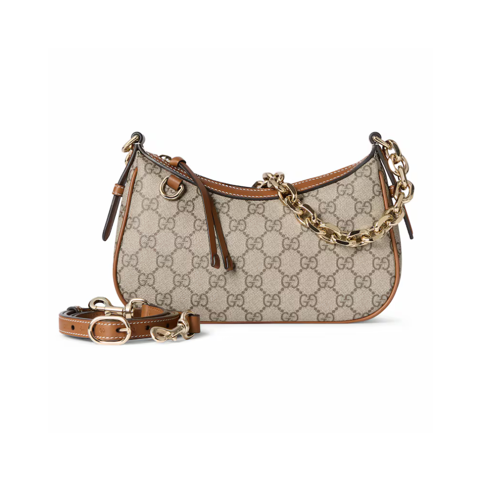 Gucci GG Emblem small shoulder bag