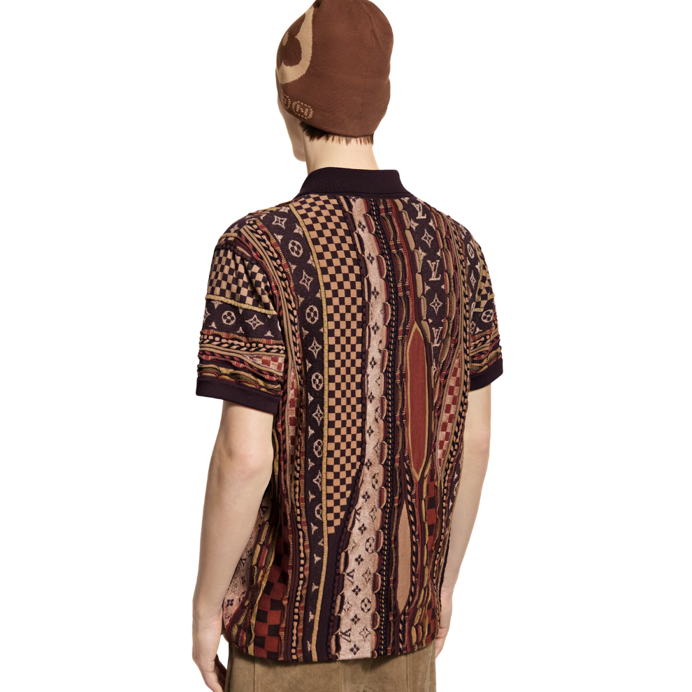 LOUIS VUITTON Short-Sleeved Polo Shirt