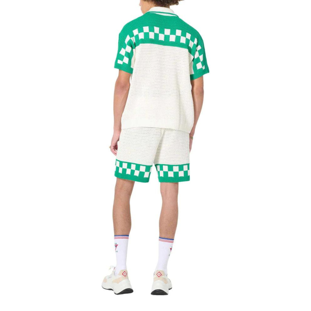 CASABLANCA Knitted Crochet Shorts