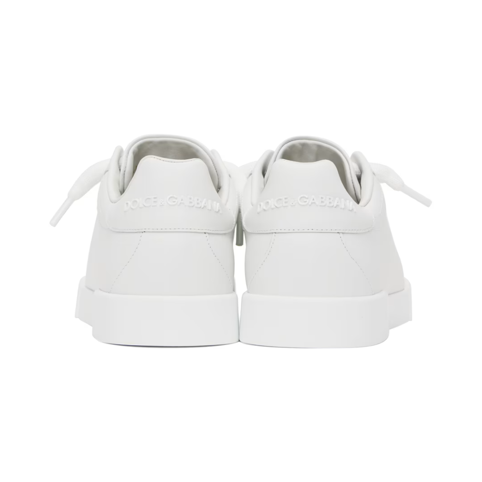 DOLCE & GABBANA White Portofino Sneakers