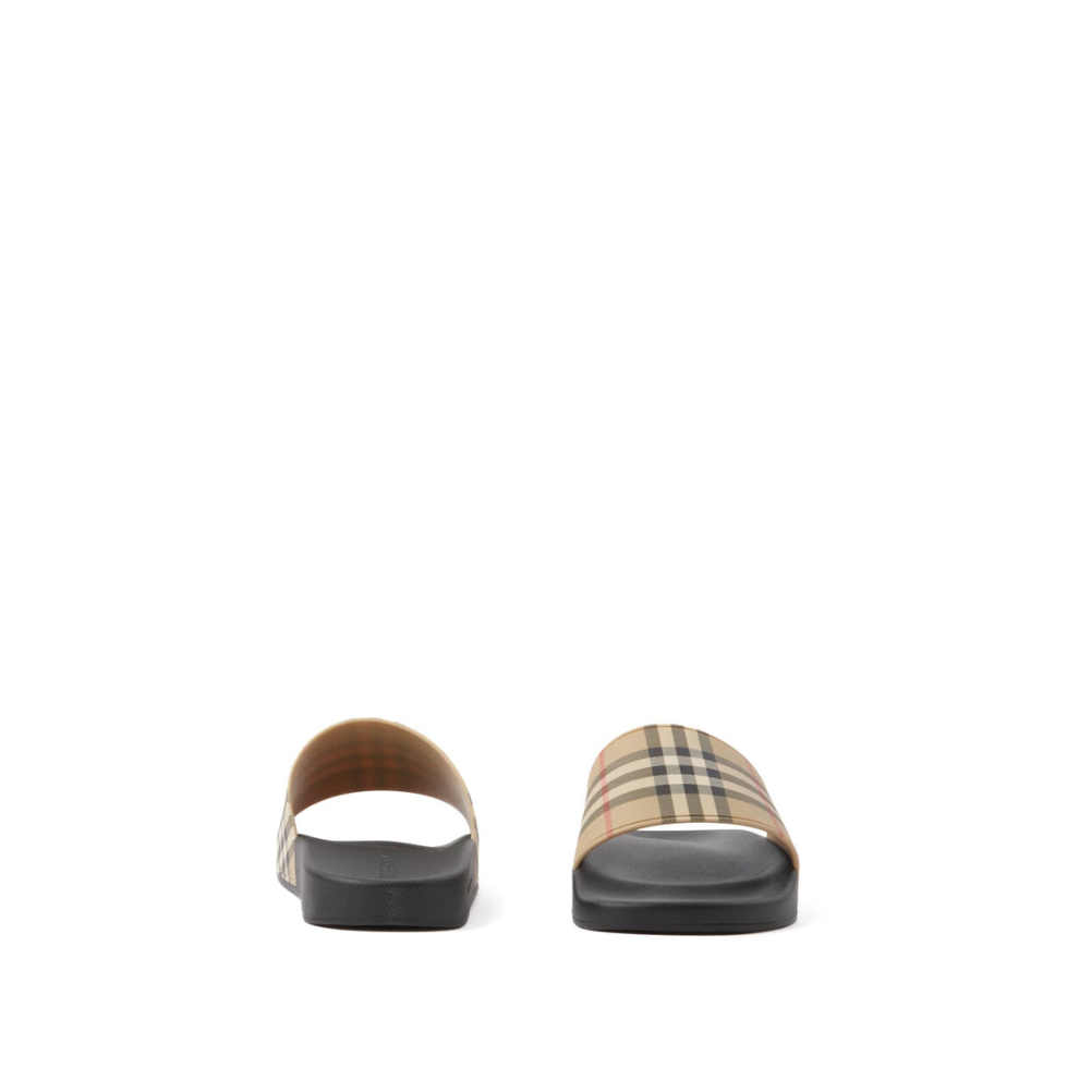 Burberry Check Slides
