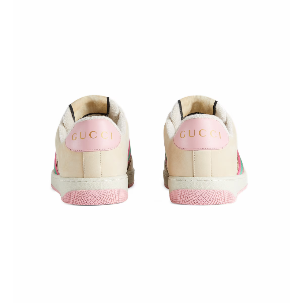 GUCCI SCREENER TRAINER WITH CRYSTALS