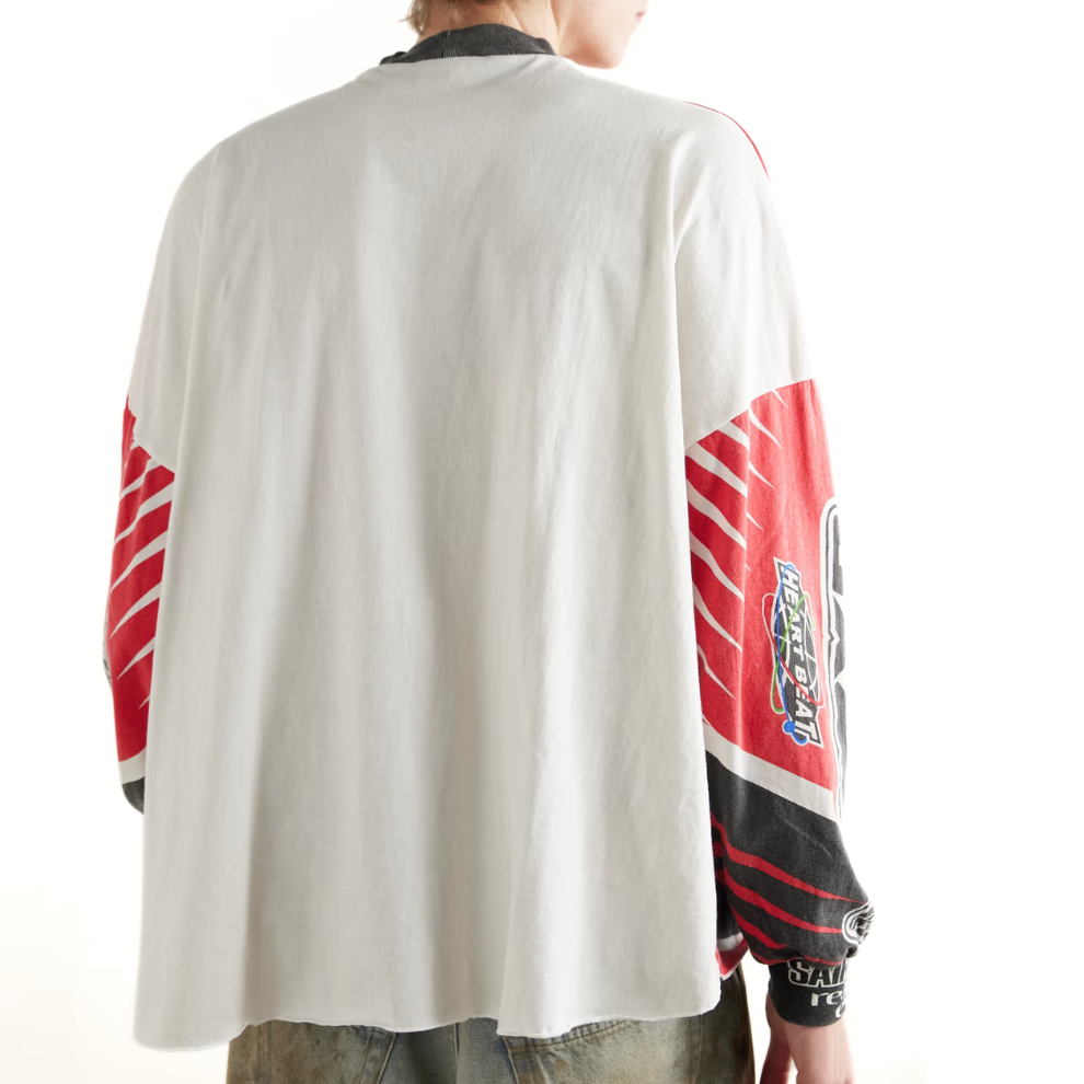 SAINT MXXXXXX MX6 Motocross Race Logo-Print Cotton-Jersey T-Shirt