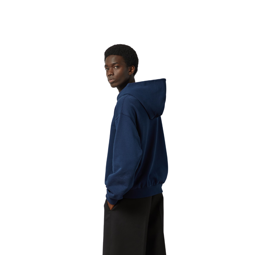 GUCCI COTTON JERSEY HOODED SWEATSHIRT