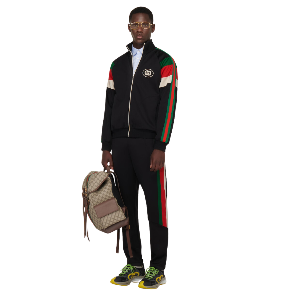Gucci Zip-up neoprene jacket