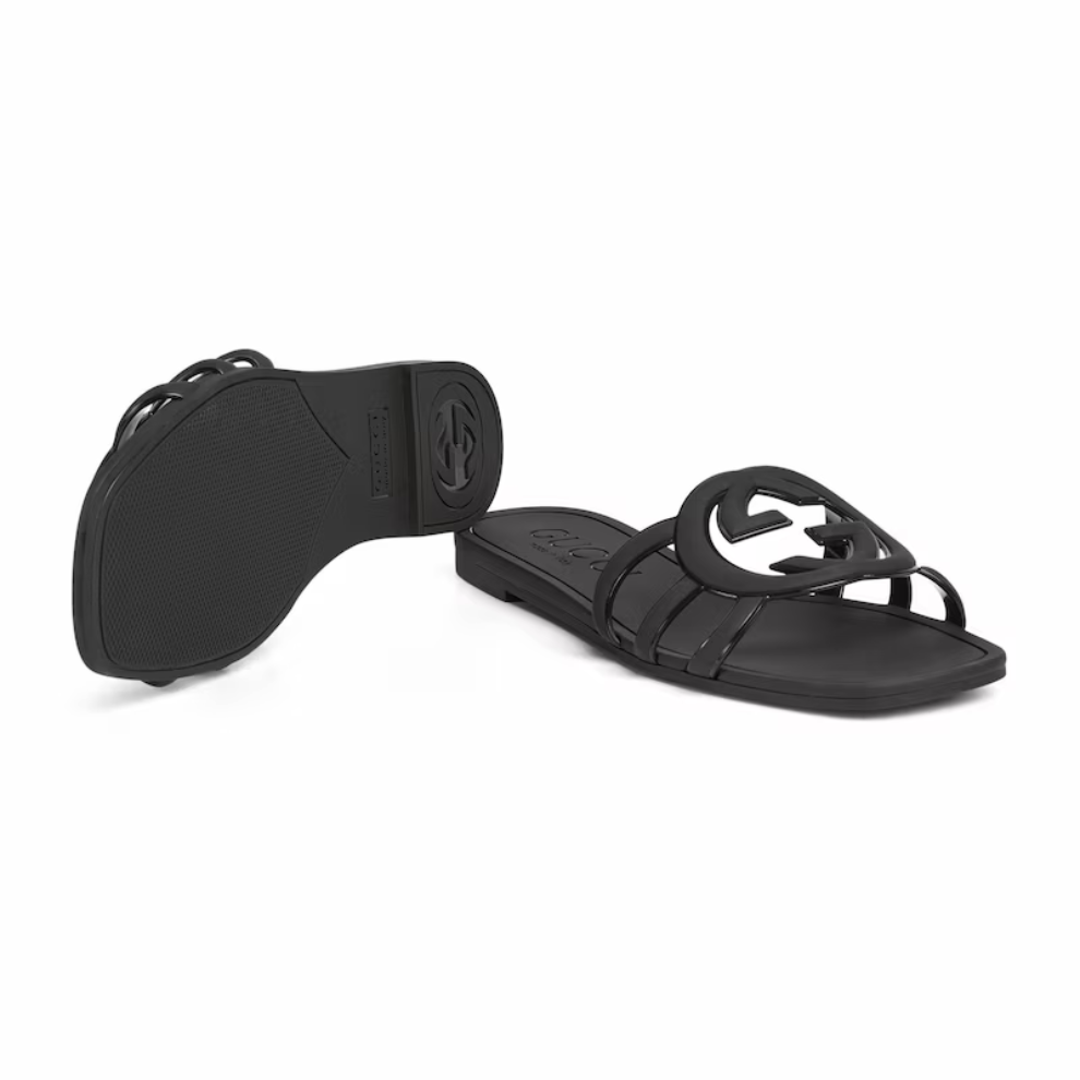 Gucci Women's Interlocking G slide sandal