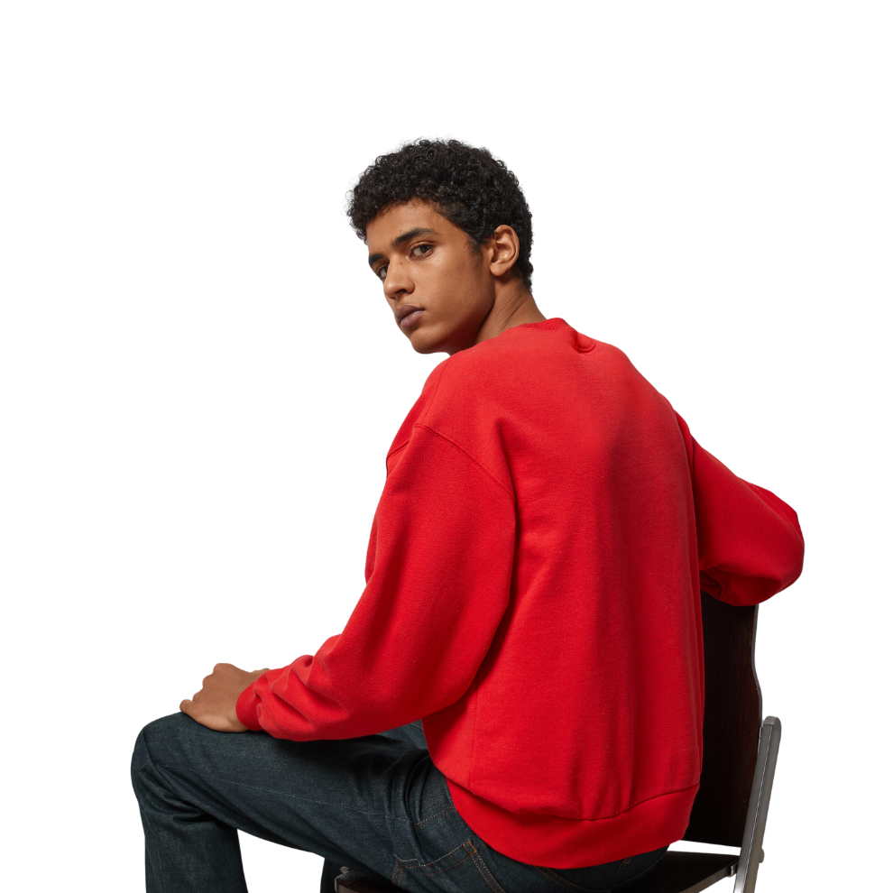 GUCCI COTTON JERSEY SWEATSHIRT WITH EMBROIDERY