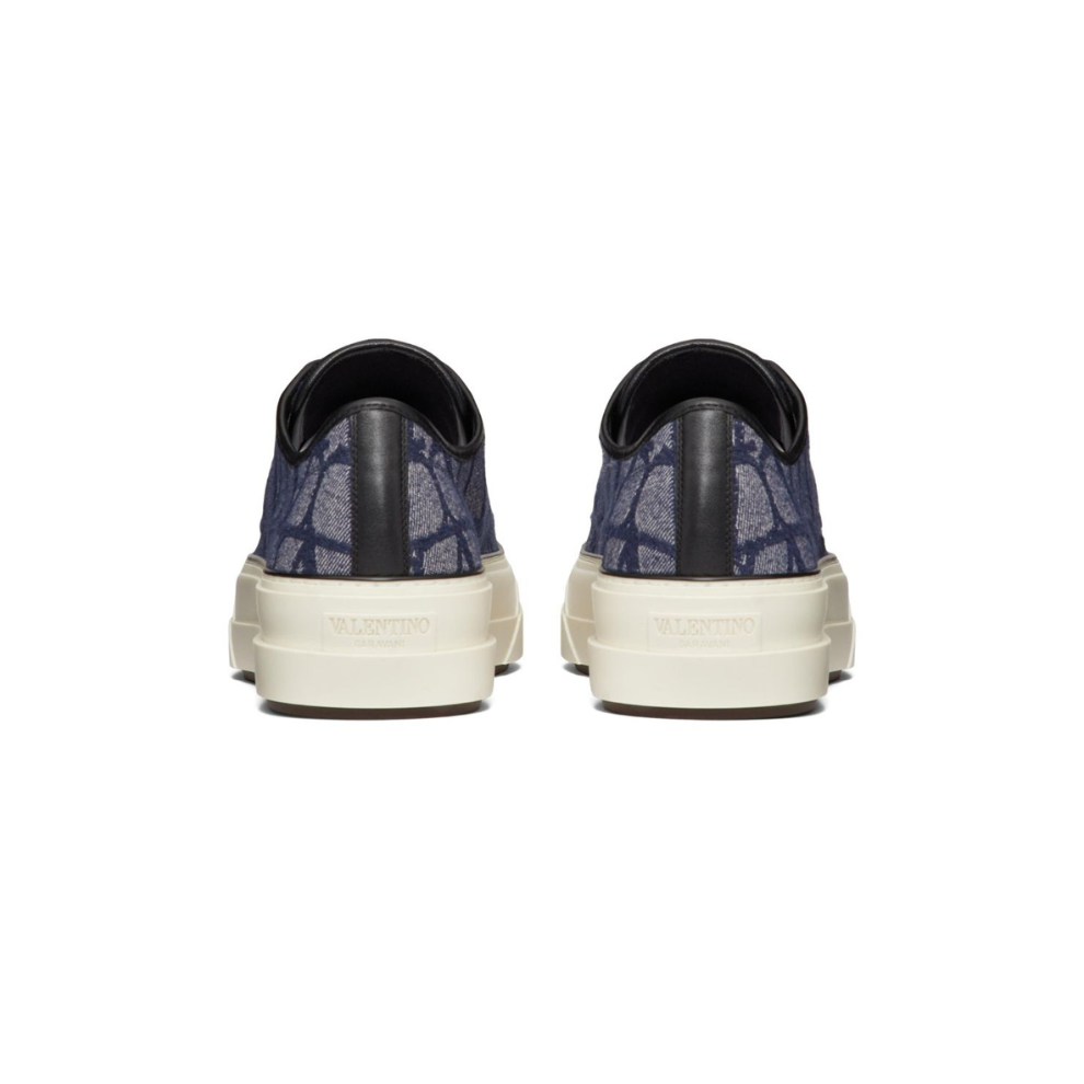 VALENTINO GARAVANI  DENIM-EFFECT JACQUARD TOIL