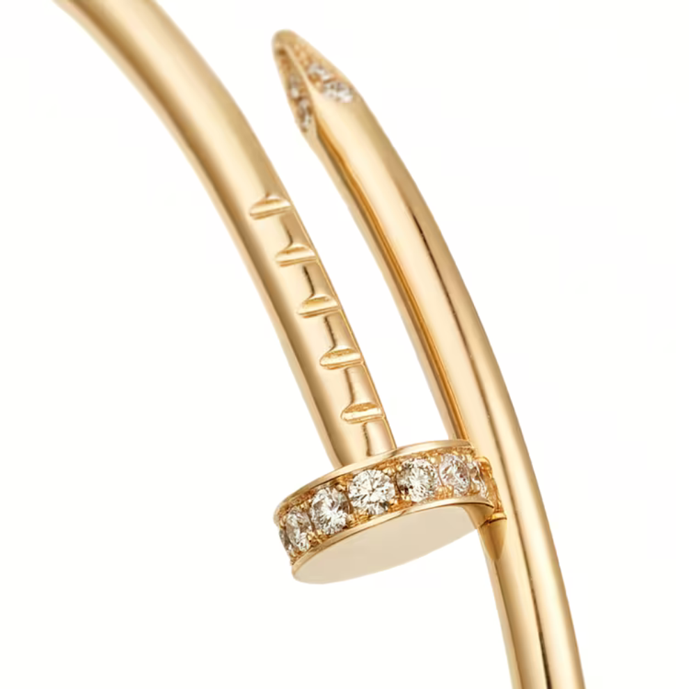 Cartier Juste un Clou bracelet, small model, diamonds