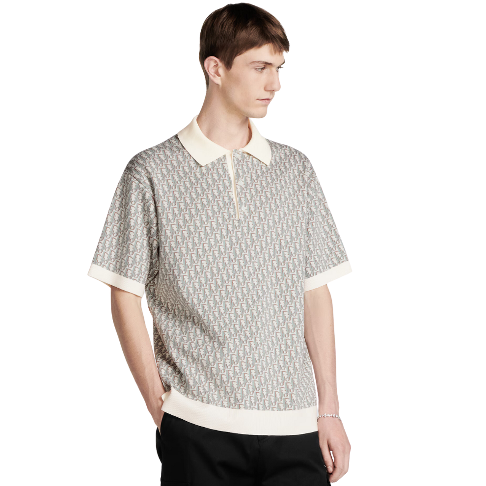 Christian Dior Oblique Polo Shirt