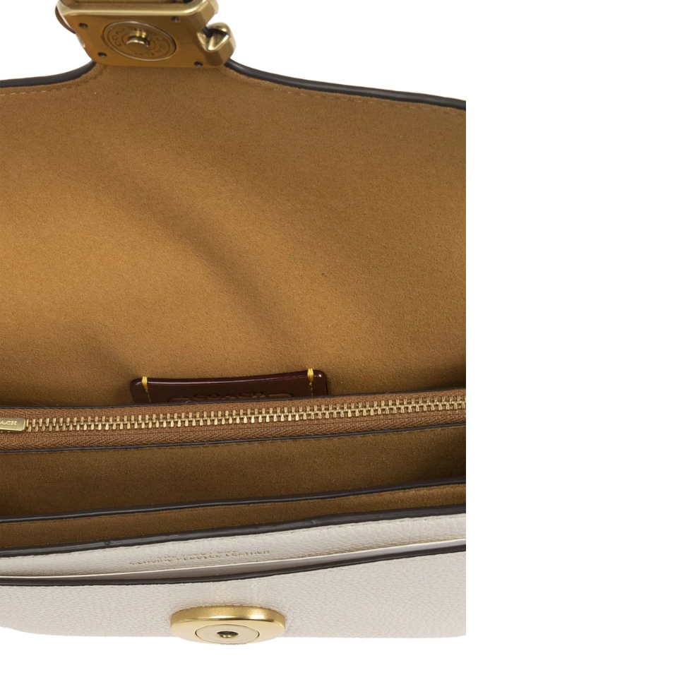 Coach Tabby 20 Logo Plaque Shoulder Bag