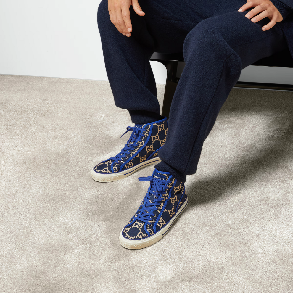 GUCCI TENNIS 1977 HIGH-TOP TRAINER