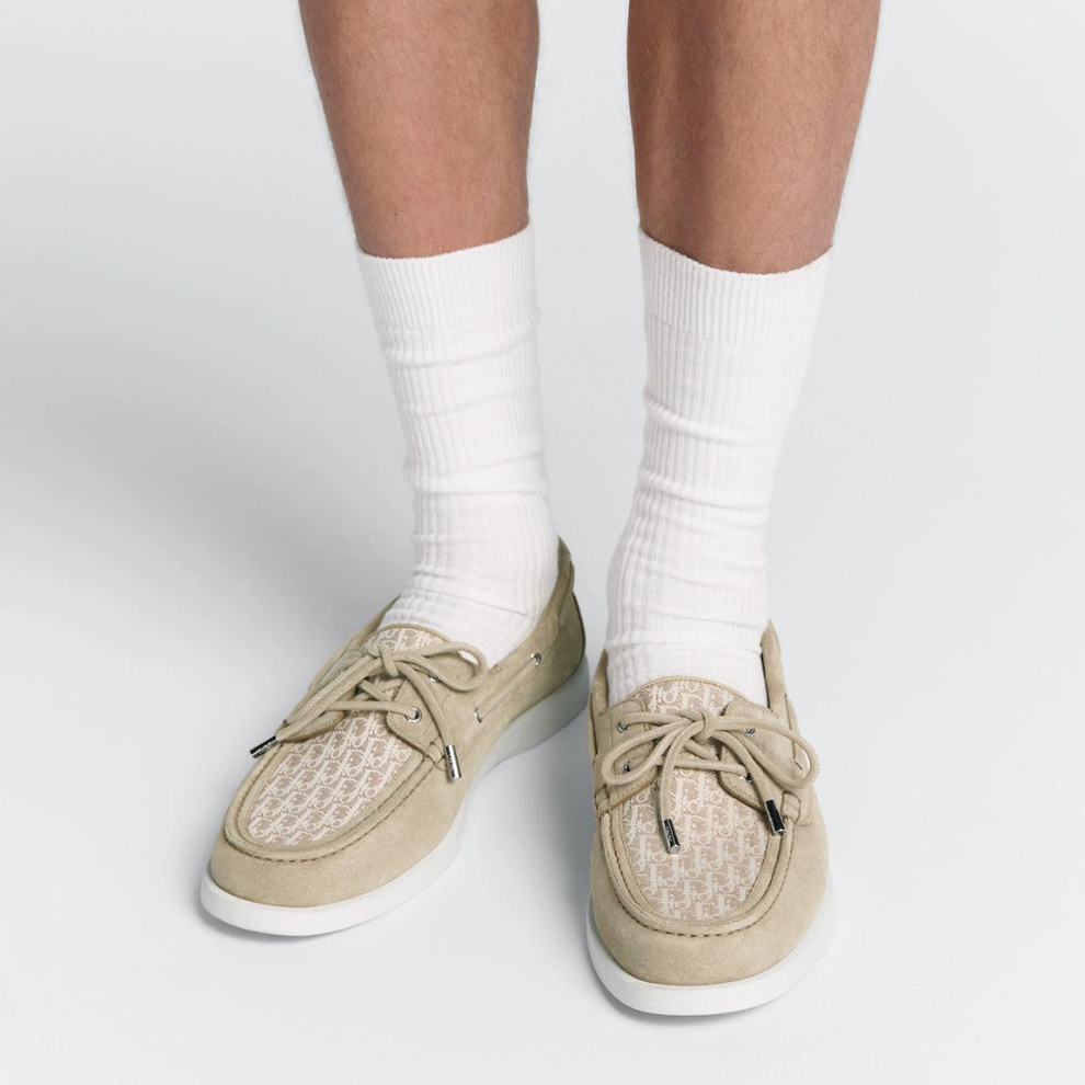 Dior Granville Boat Shoe  