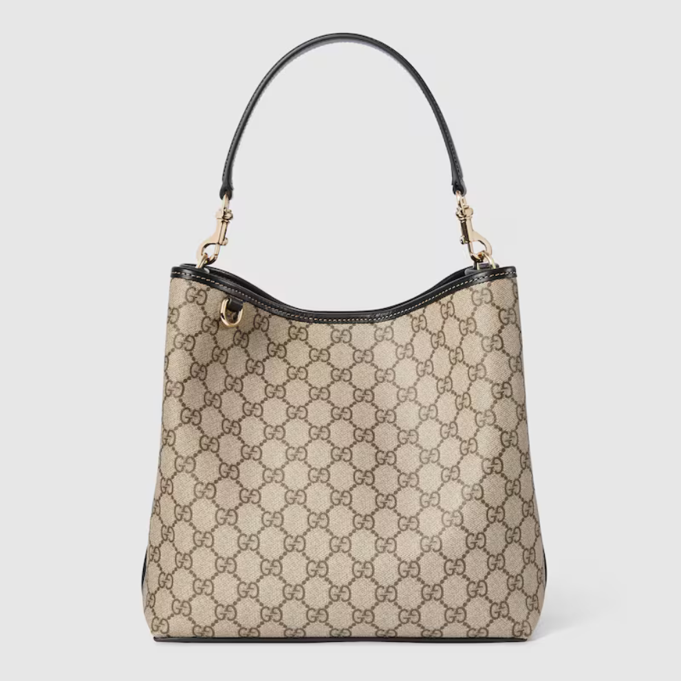 Gucci GG Emblem medium bucket bag