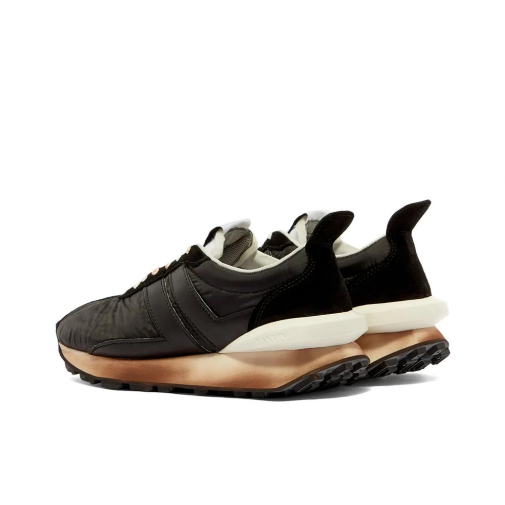 LANVIN VINTAGE RUNNING SNEAKER BLACK