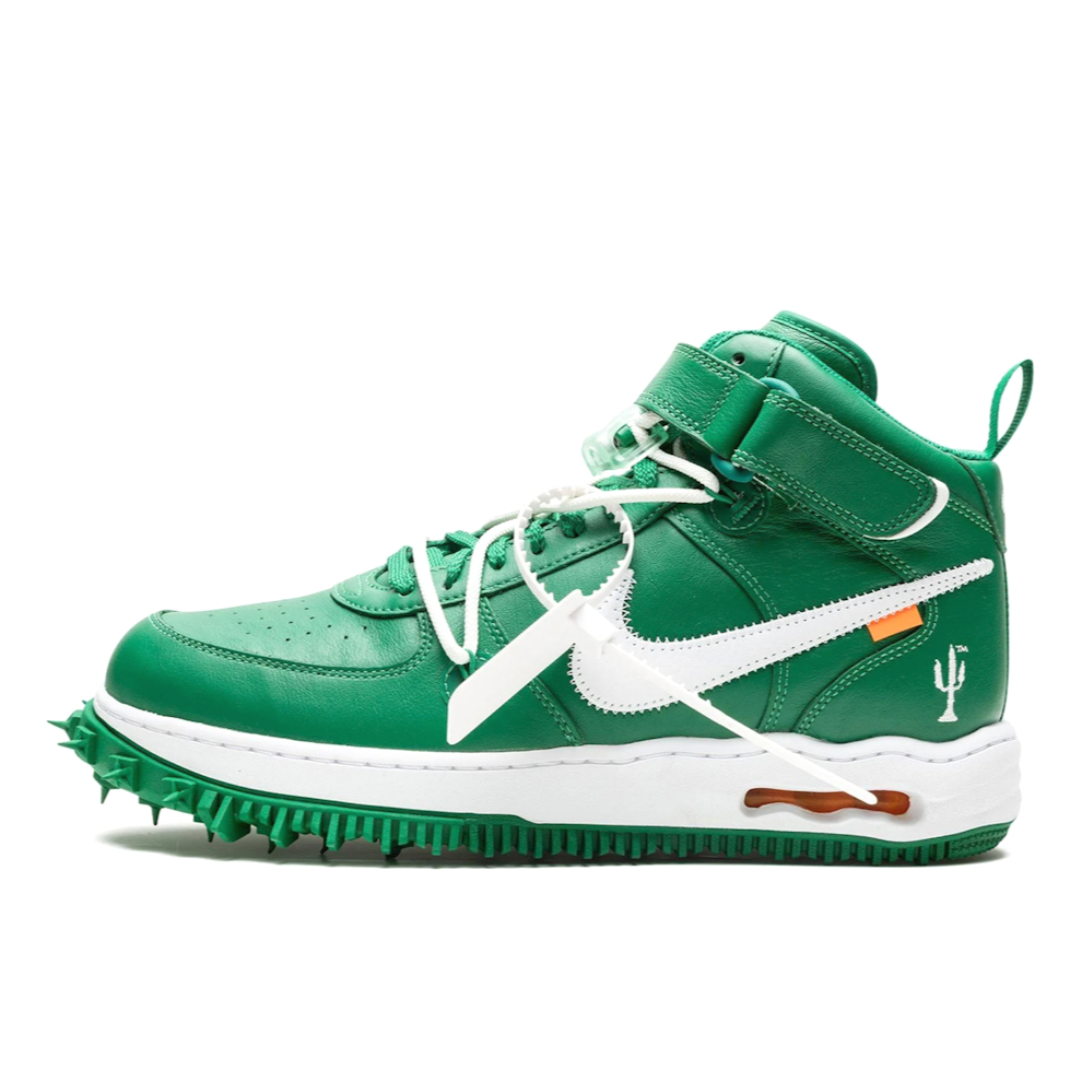 NIKE AIR FORCE 1 MID "Off-White - Pine Green"