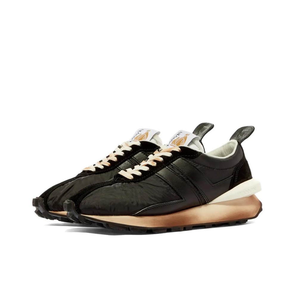 LANVIN VINTAGE RUNNING SNEAKER BLACK