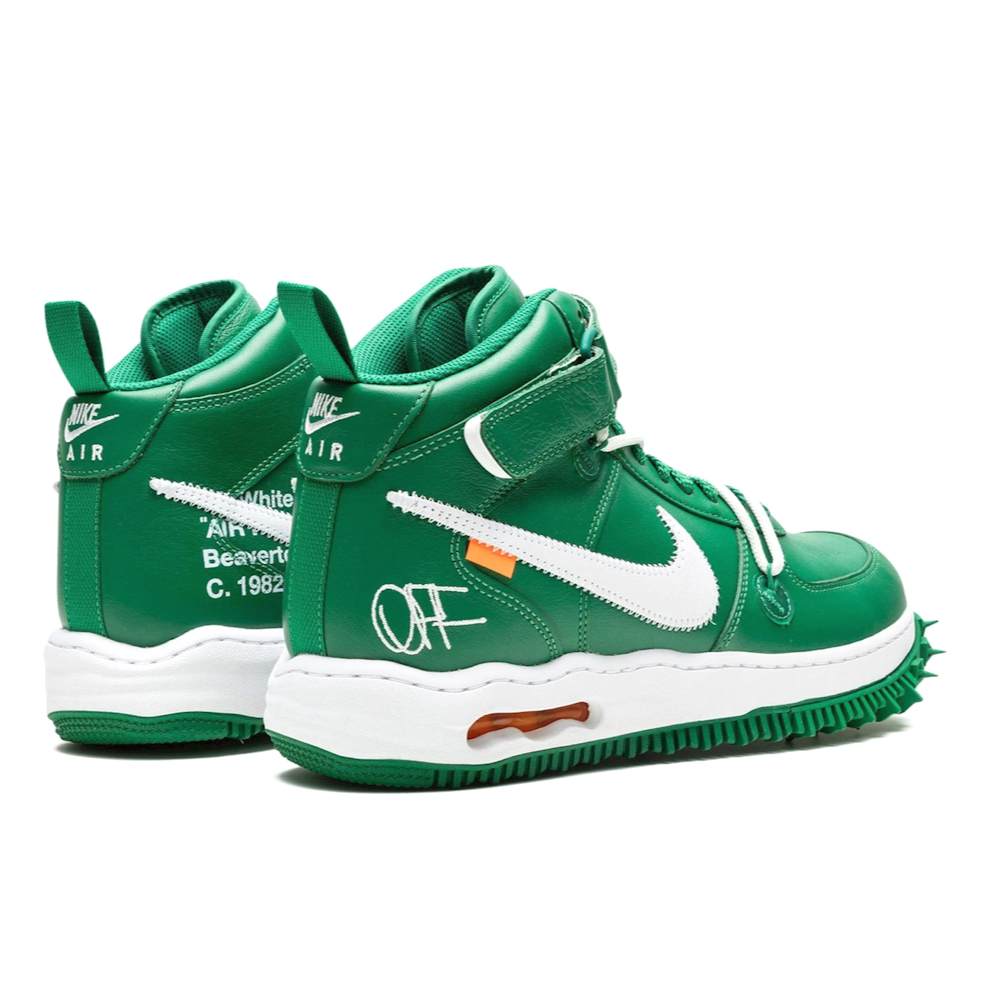 NIKE AIR FORCE 1 MID "Off-White - Pine Green"