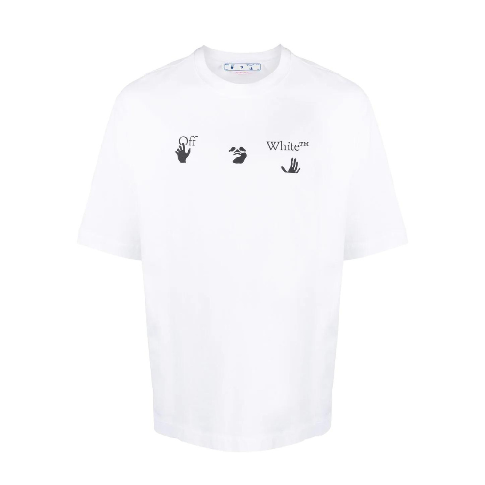 Off-White Hands Off-print cotton T-shirt - Digital-Shoppers