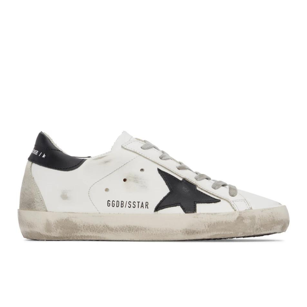 GOLDEN GOOSE White & Black Super-Star Classic