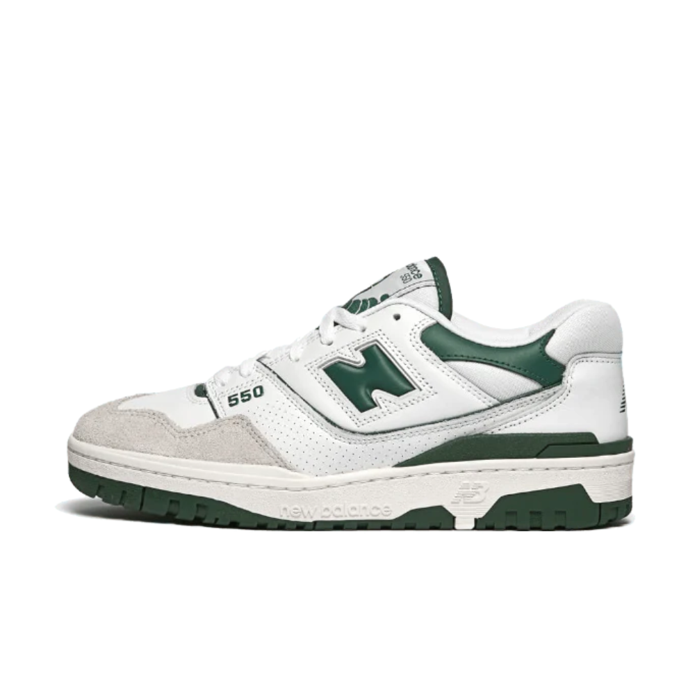 New Balance  550 White Green - Digital-Shoppers