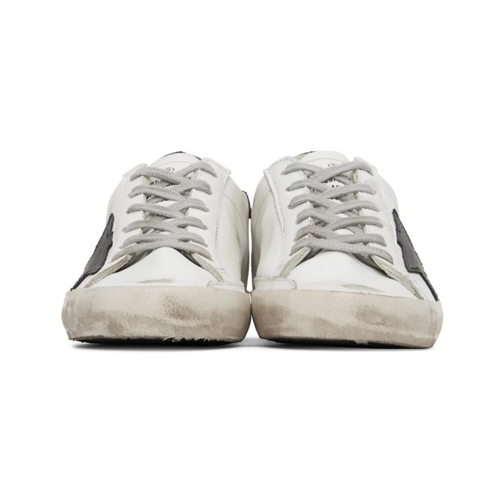 GOLDEN GOOSE White & Black Super-Star Classic