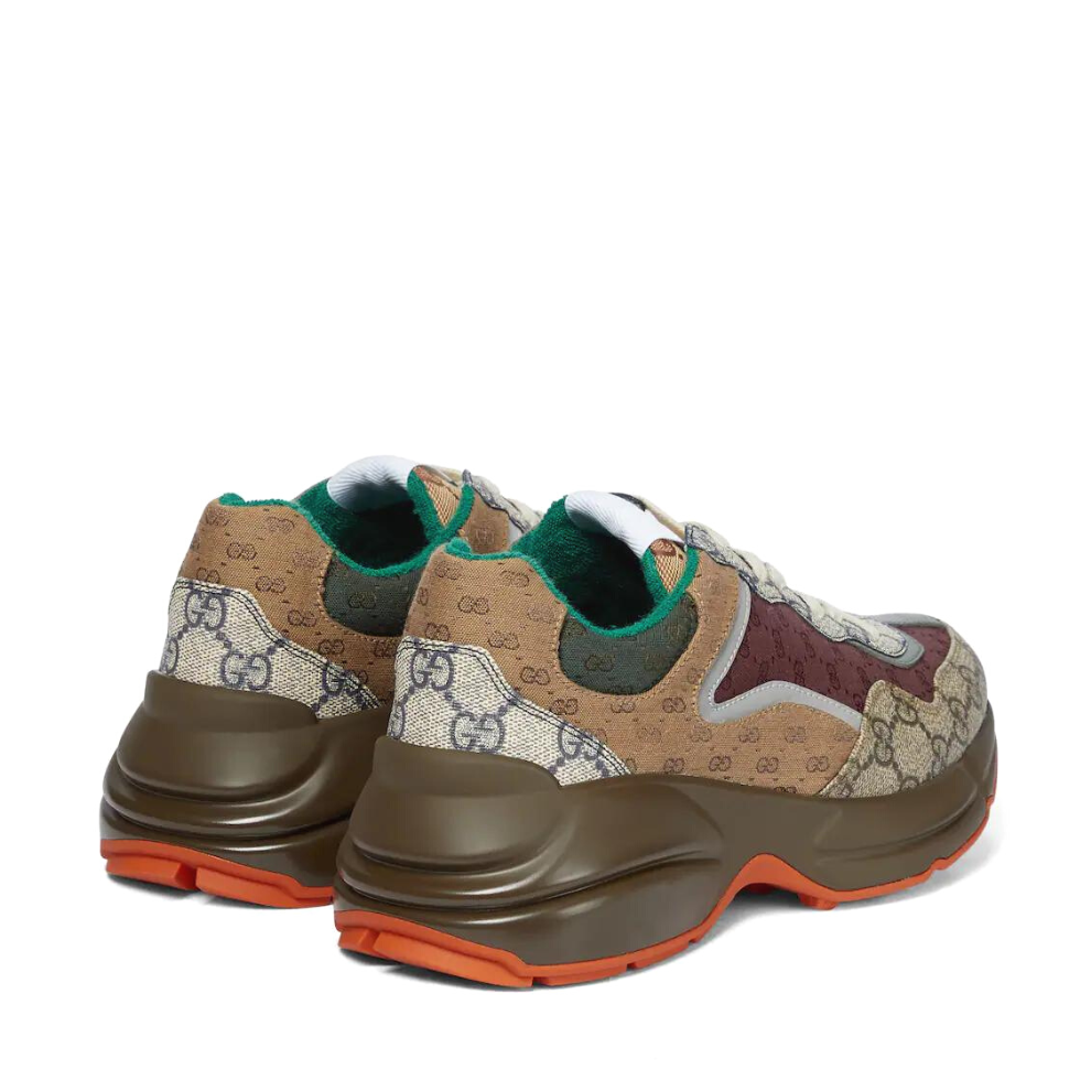 GUCCI Multicolor GG Rhyton Sneakers - Digital-Shoppers
