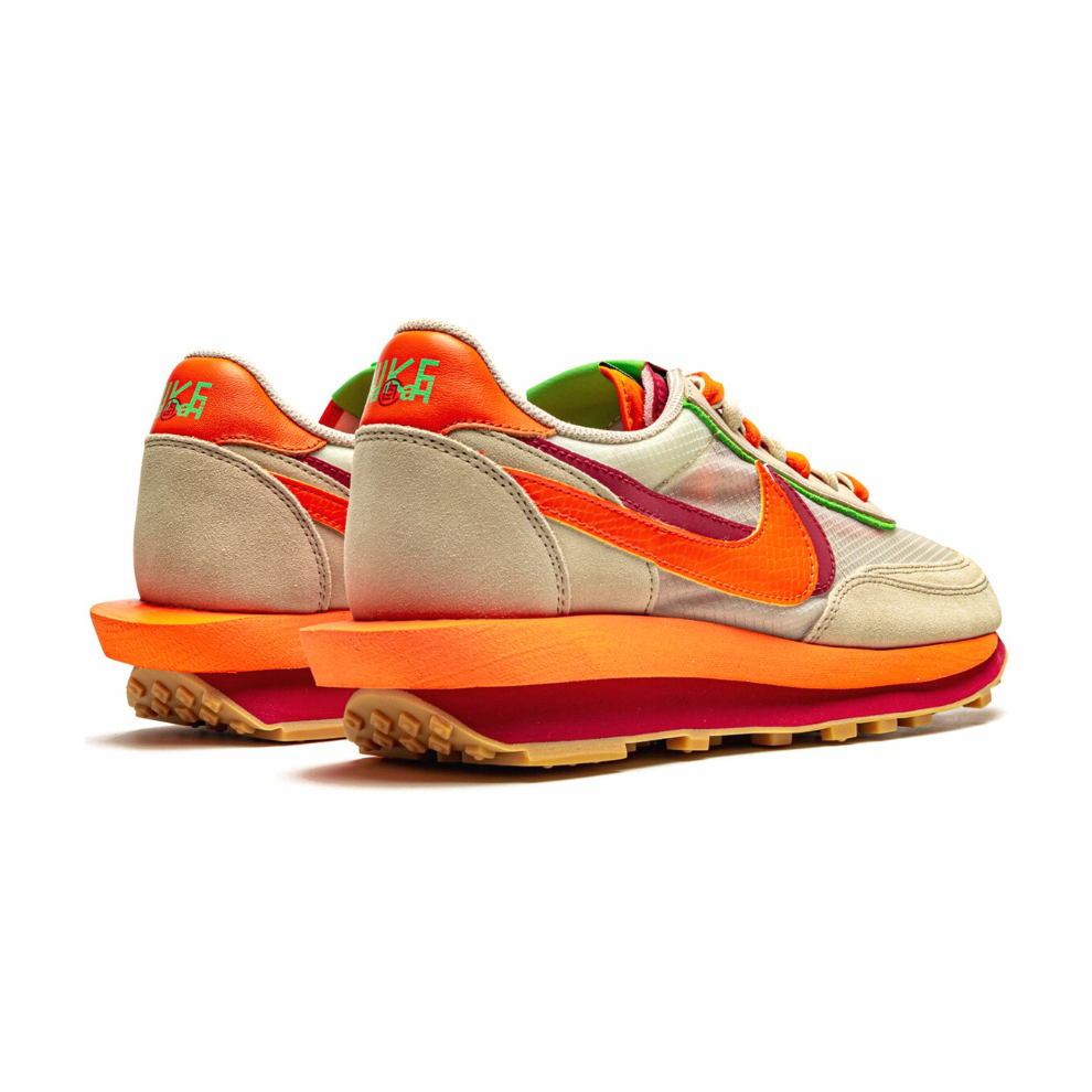 NIKE LD WAFFLE "Sacai x Clot - Net Orange Blaze" - Digital-Shoppers