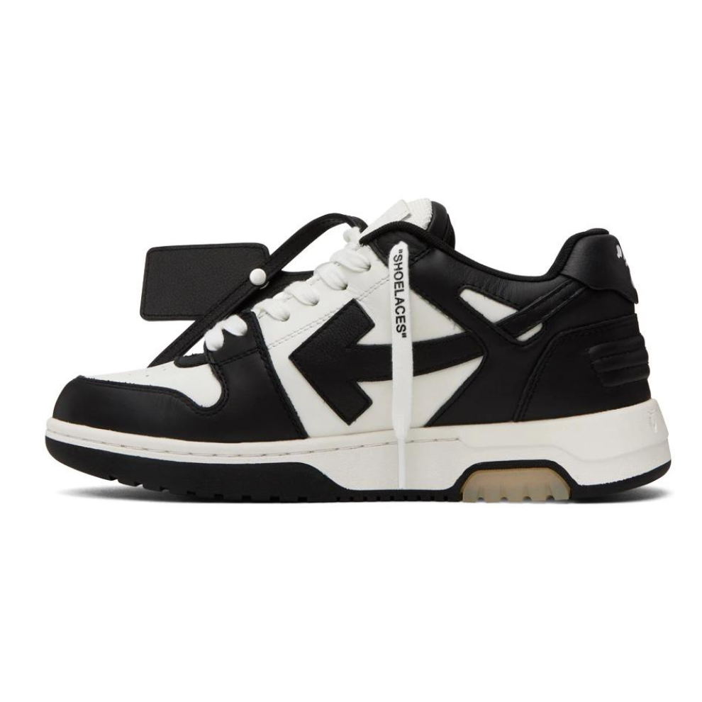 OFF-WHITE Black 'Out Of Office' Sneakers