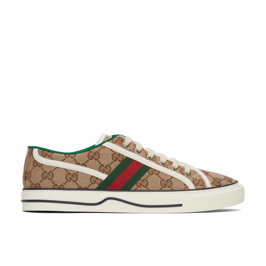 GUCCI Beige GG 'Gucci Tennis 1977' Sneakers