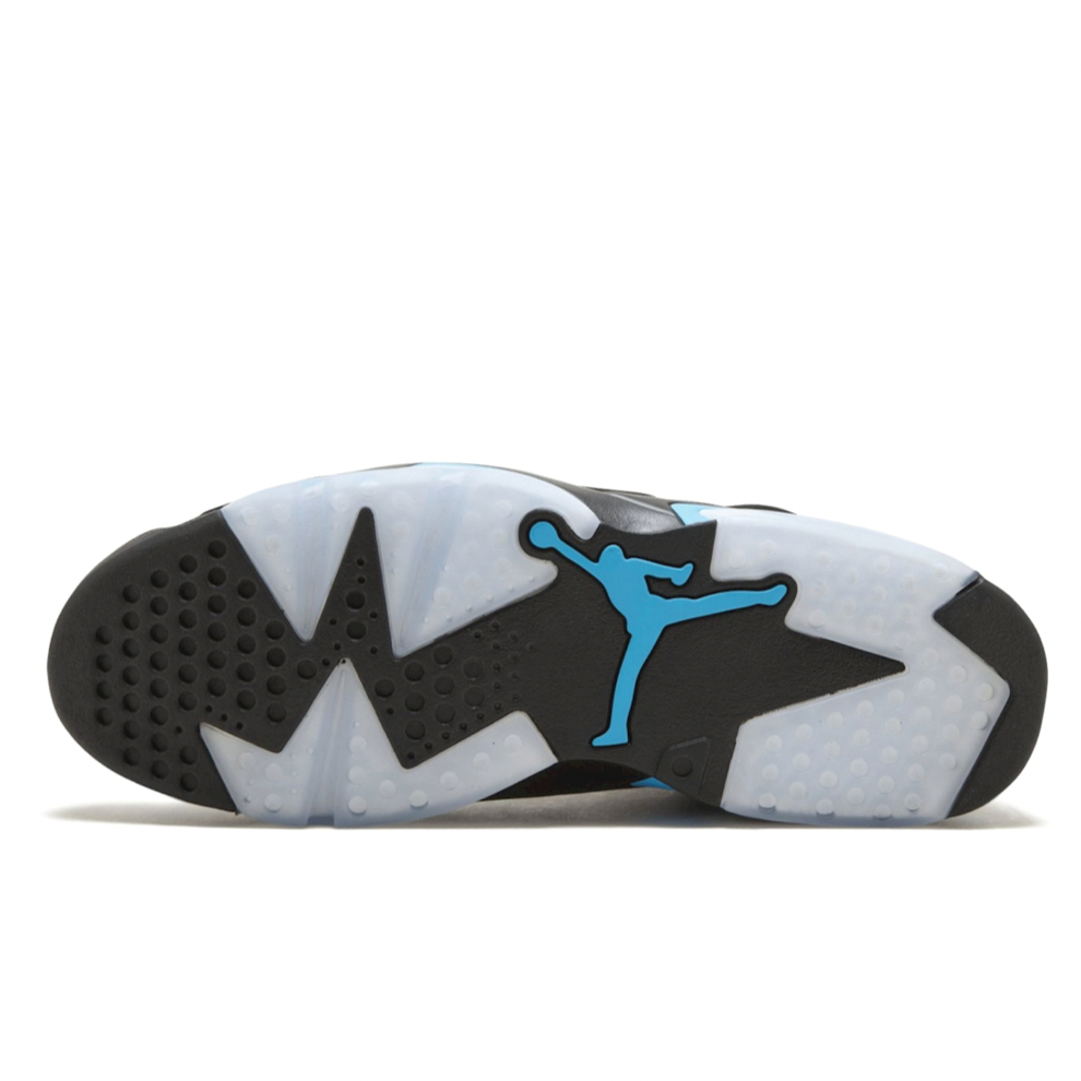 Air jordan retro 6 black and blue outlet