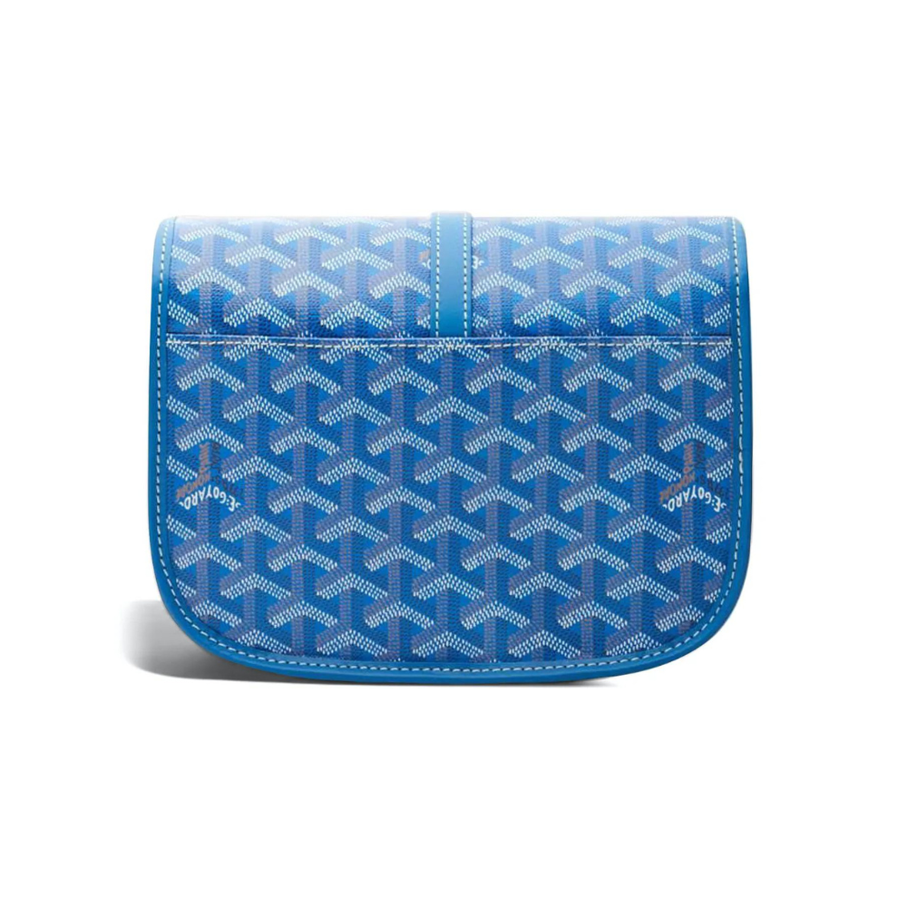 GOYARD BELVEDERE PM II REVIEW IN SKY BLUE 