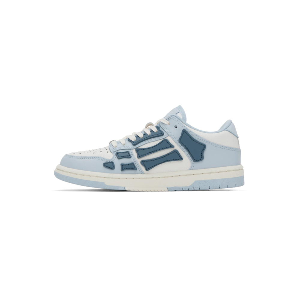 AMIRI Blue Skel Top Low Sneakers