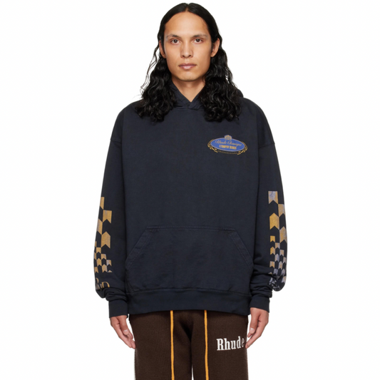 RHUDE Black Trophy Series Hoodie