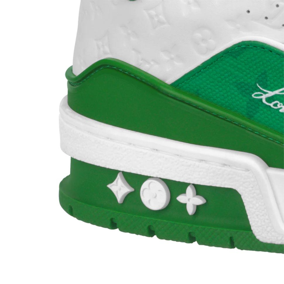 LOUIS VUITTON LV TRAINER '54' WHITE GREEN SNEAKER – Digital-Shoppers