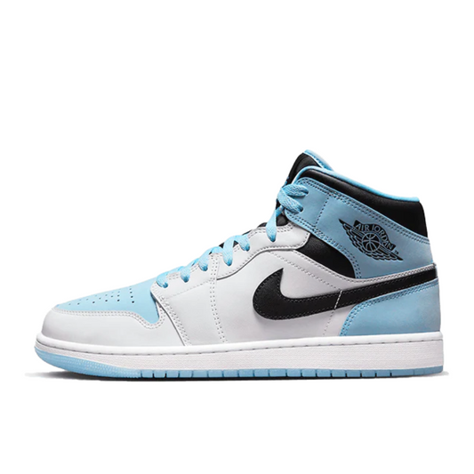 Air Jordan 1 Mid SE Ice Blue Black