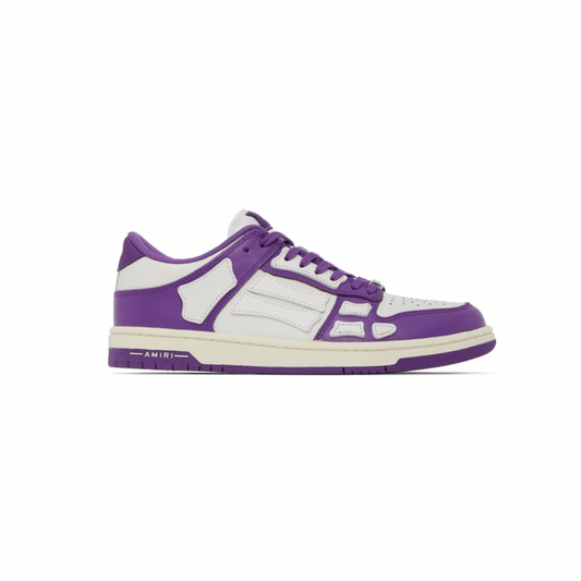 AMIRI Purple & White Skel Low Sneakers