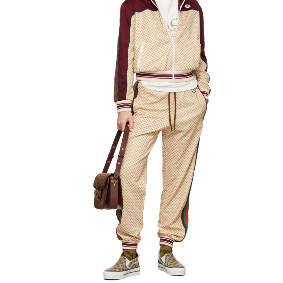Beige 'Gucci Tennis 1977' Slip-On Sneakers