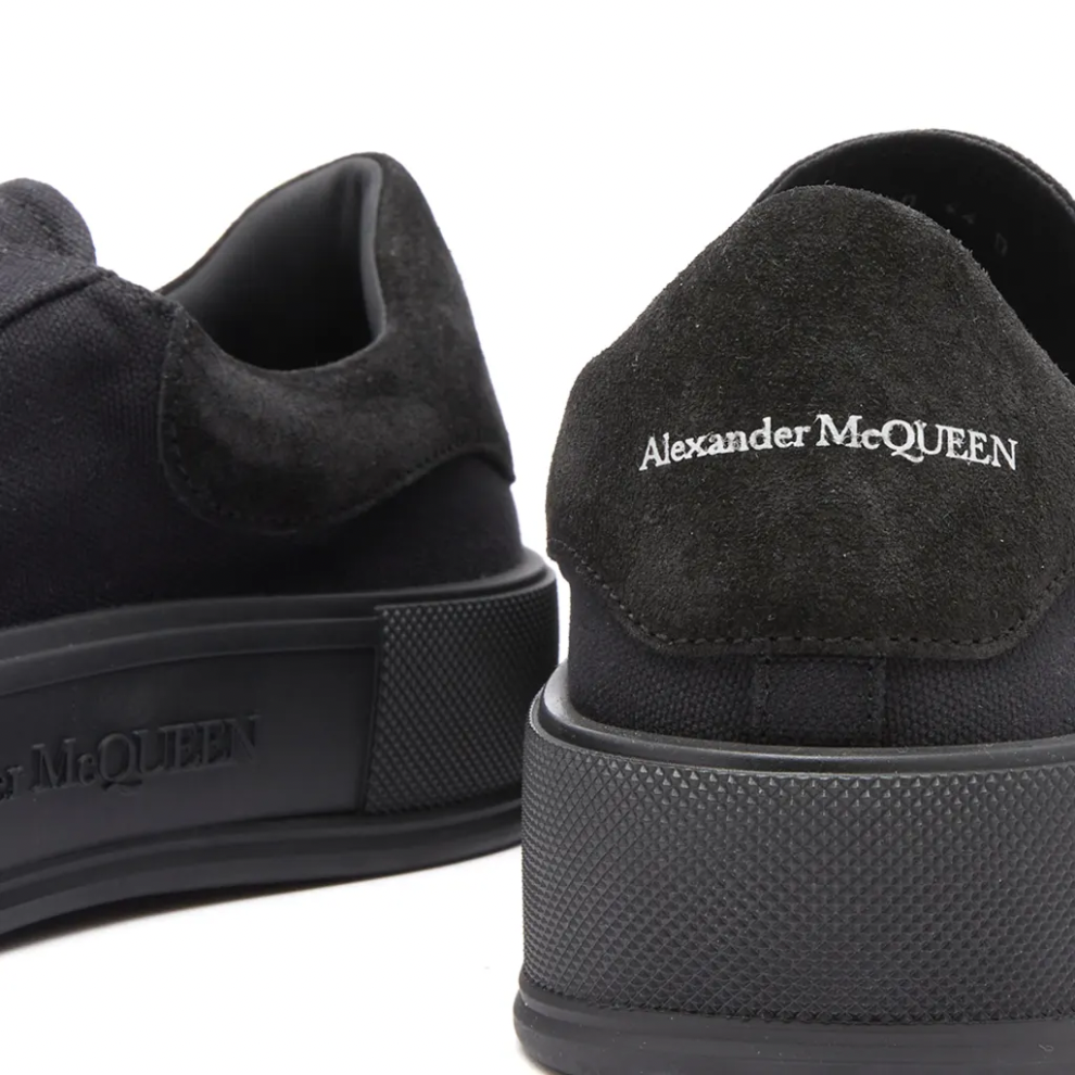 ALEXANDER MCQUEEN PLIMSOLE SNEAKER BLACK