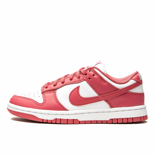NIKE WMNS DUNK LOW "White/Archeo Pink"