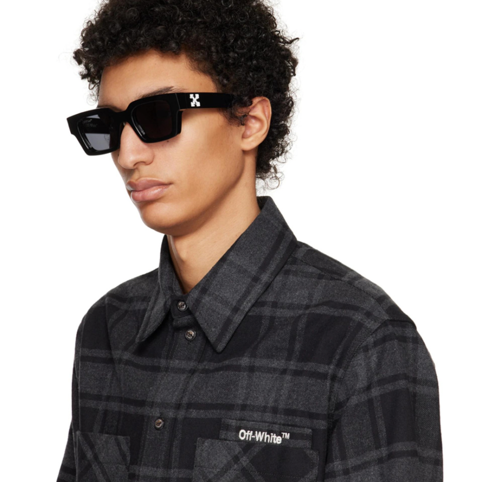 OFF-WHITE Black Virgil Sunglasses